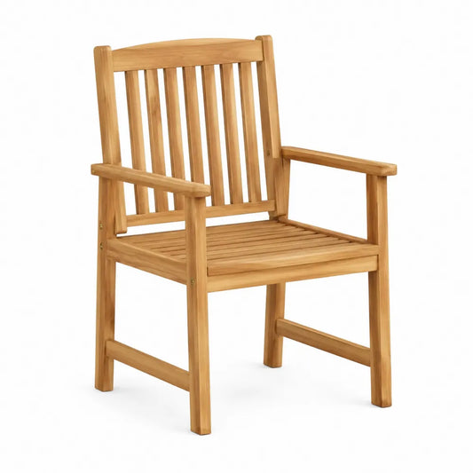 Sedia da giardino in legno di teak